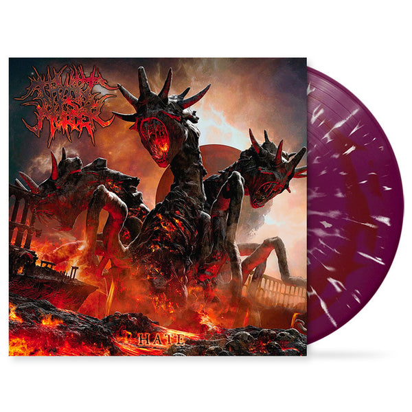 Thy Art Is Murder - Hate LP (Purple/Red White Splatter Vinyl)