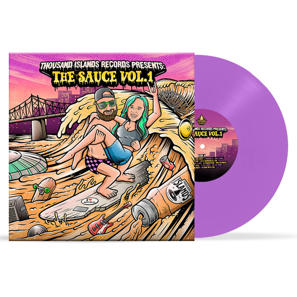 Various Artists - The Sauce Vol. 1 LP (Purple Vinyl)