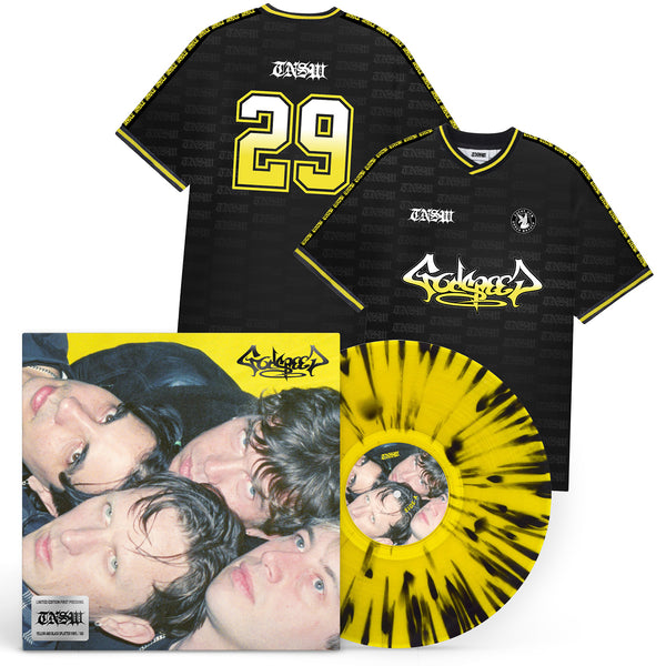 These New South Whales - Godspeed LP (Yellow & Black Splatter Vinyl) Jersey Bundle