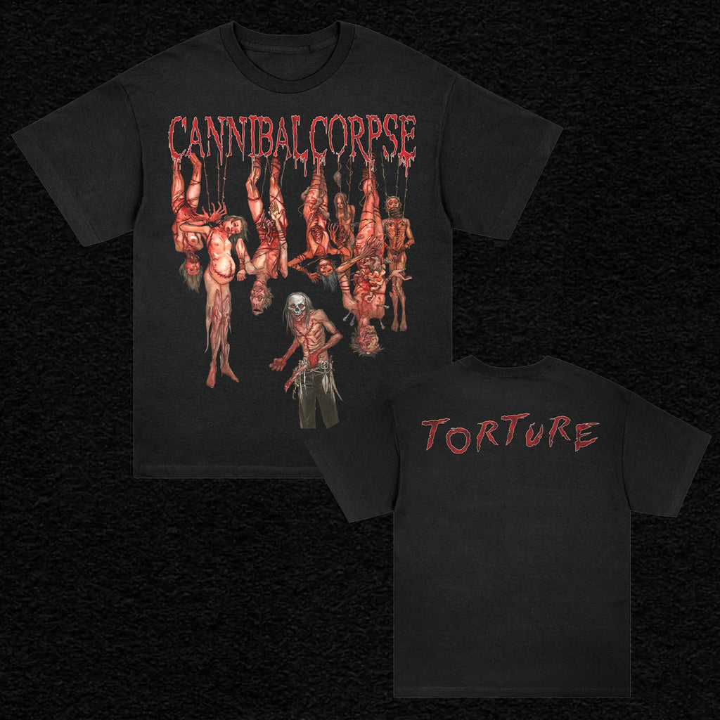 Cannibal Corpse - Torture Album Cover T-Shirt (Black)