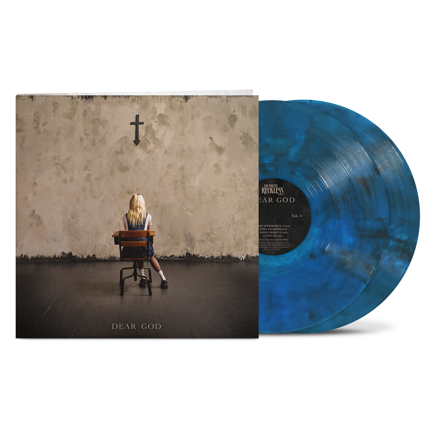 The Pretty Reckless - Dear God 2LP (Blue Smoke Vinyl)