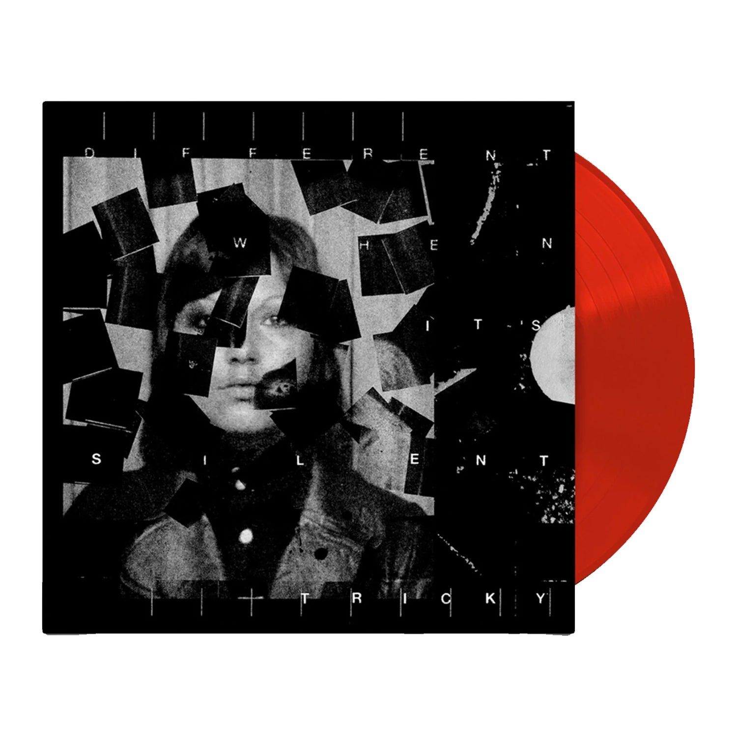 Tricky - Different When It's Silent LP (Translucent Red Vinyl)