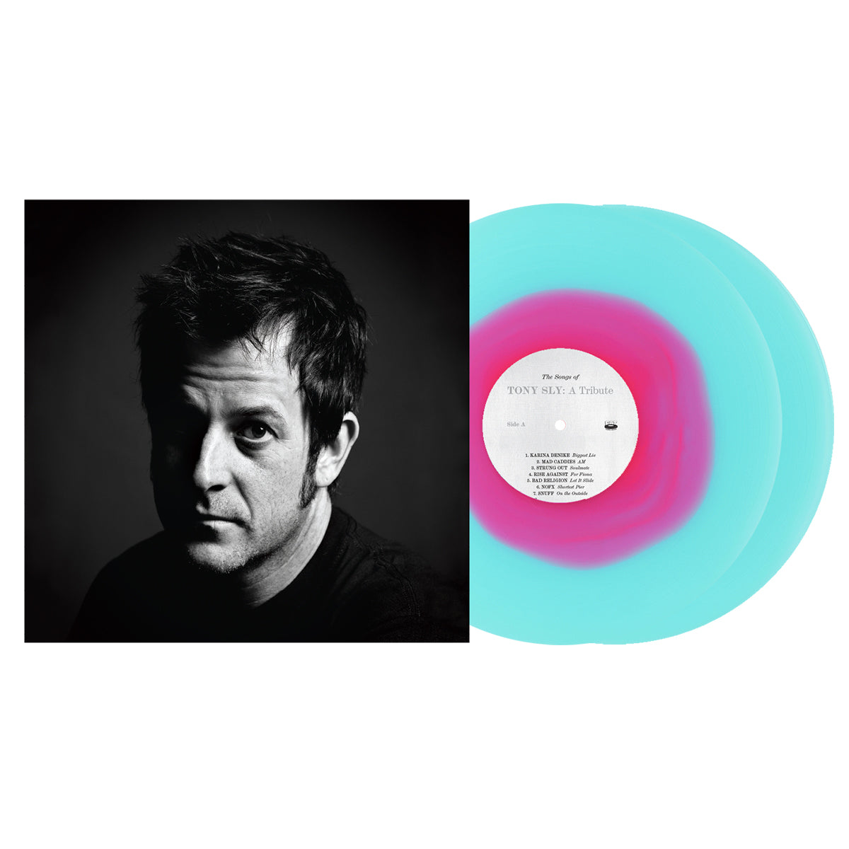 Various Artists / Tony Sly - The Songs Of Tony Sly: A Tribute 2LP (Keira's Pink &amp; Blue Vinyl)