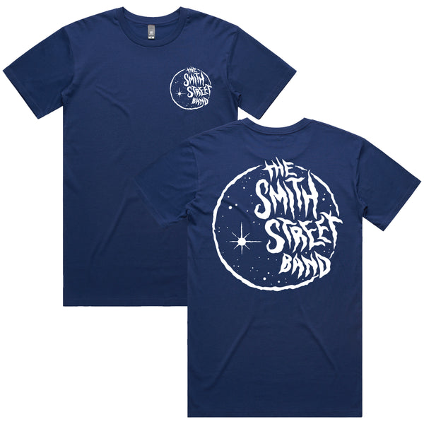 The Smith Street Band - Blue Moon Tee (White Print)