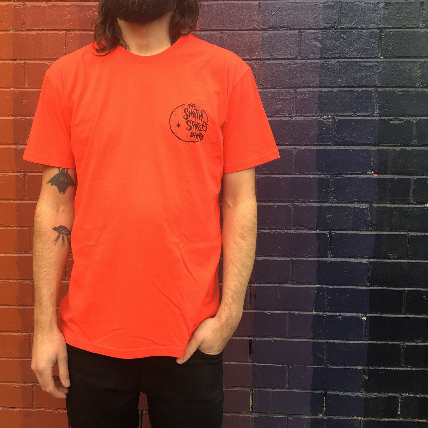 The Smith Street Band - Fire Moon Tee (Black Print)