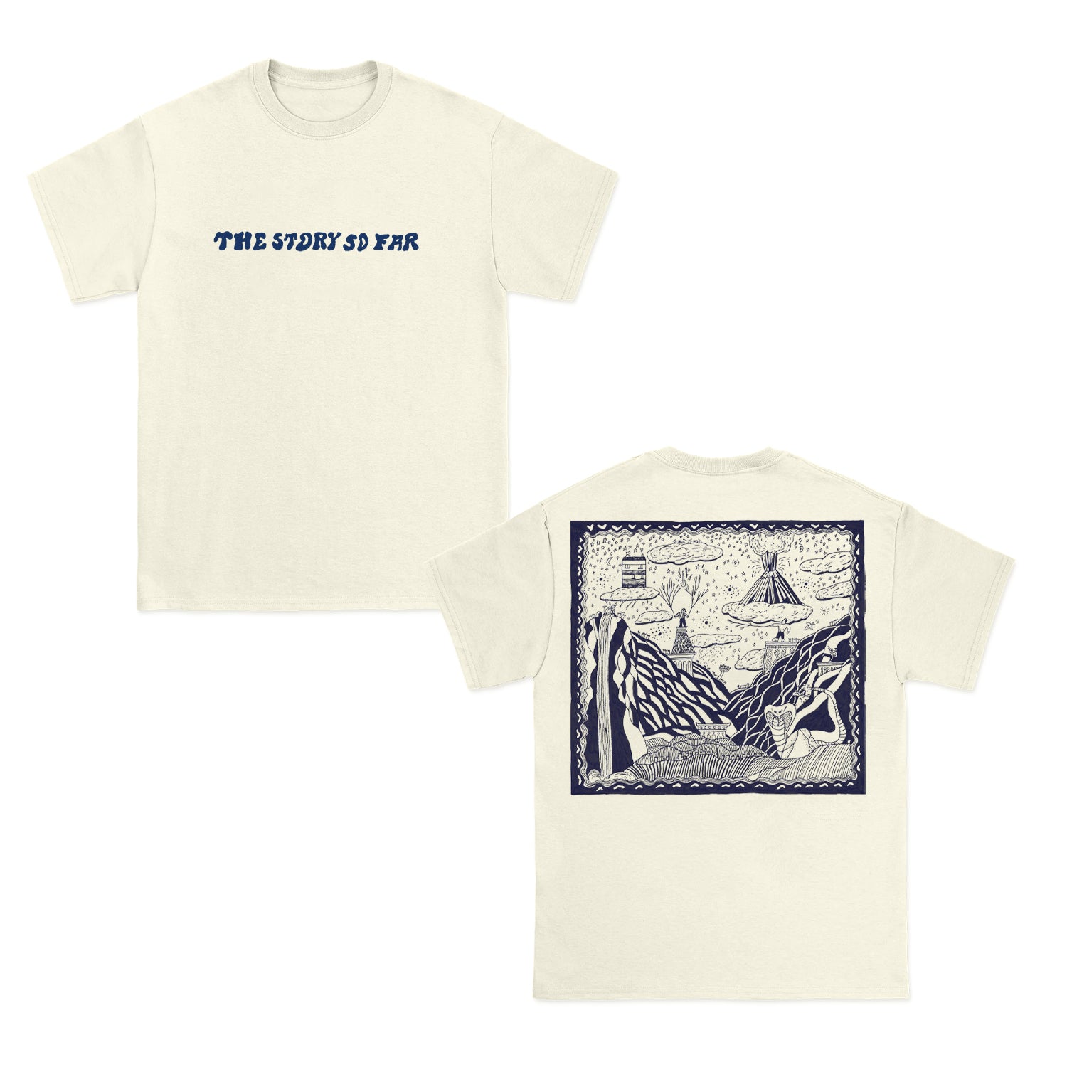The Story So Far - The Story So Far Album Art T-Shirt (Cream)