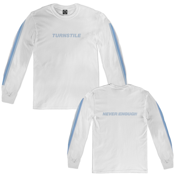 Turnstile - Never Enough Longsleeve (White)