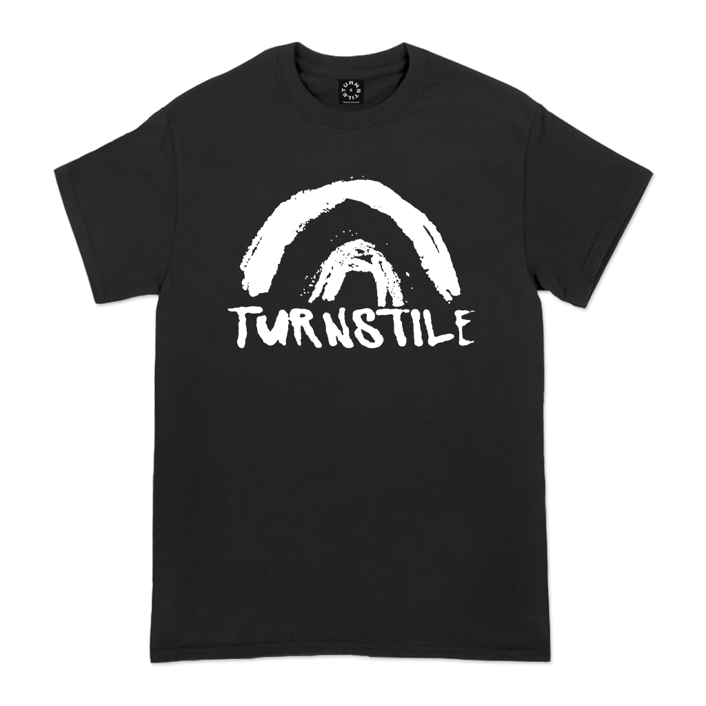 Turnstile - Double Rainbow T-Shirt (Black)