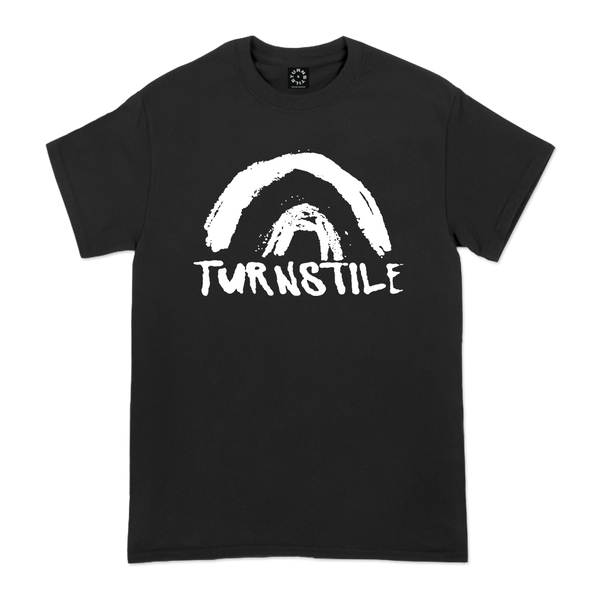 Turnstile - Double Rainbow T-Shirt (Black)