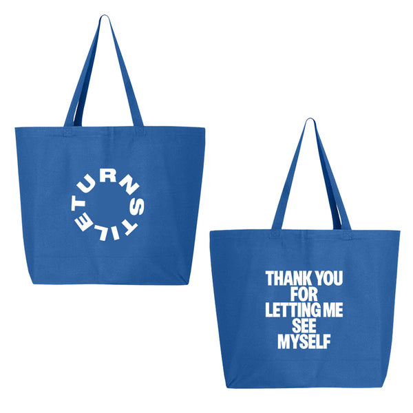 Turnstile - Thank You Tote Bag (Blue)