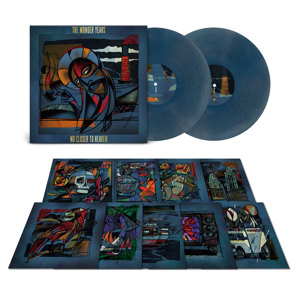 The Wonder Years - No Closer To Heaven (10th Anniversary Edition) (The Bluest Things on Earth Variant) Vinyl Box Set