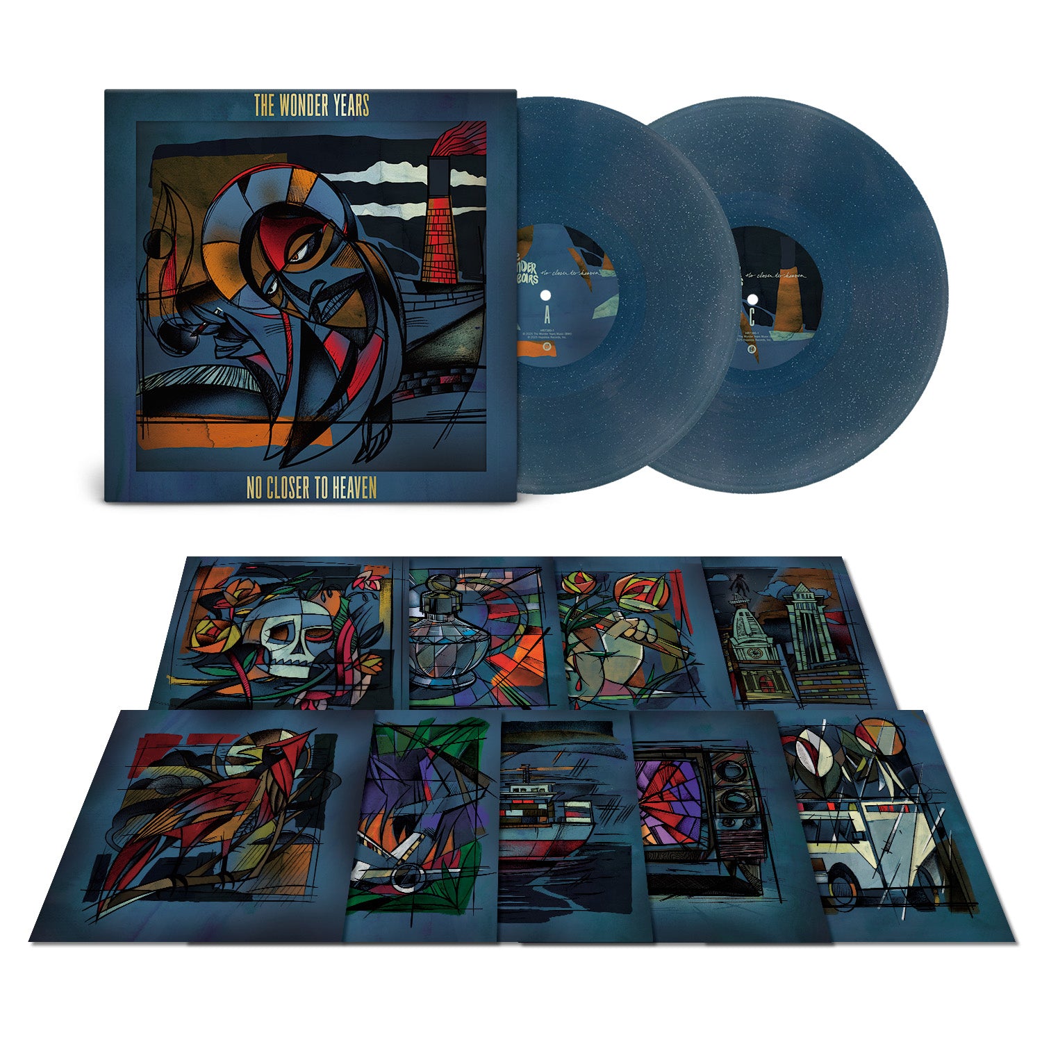 The Wonder Years - No Closer To Heaven (10th Anniversary Edition) (The Bluest Things on Earth Variant) Vinyl Box Set