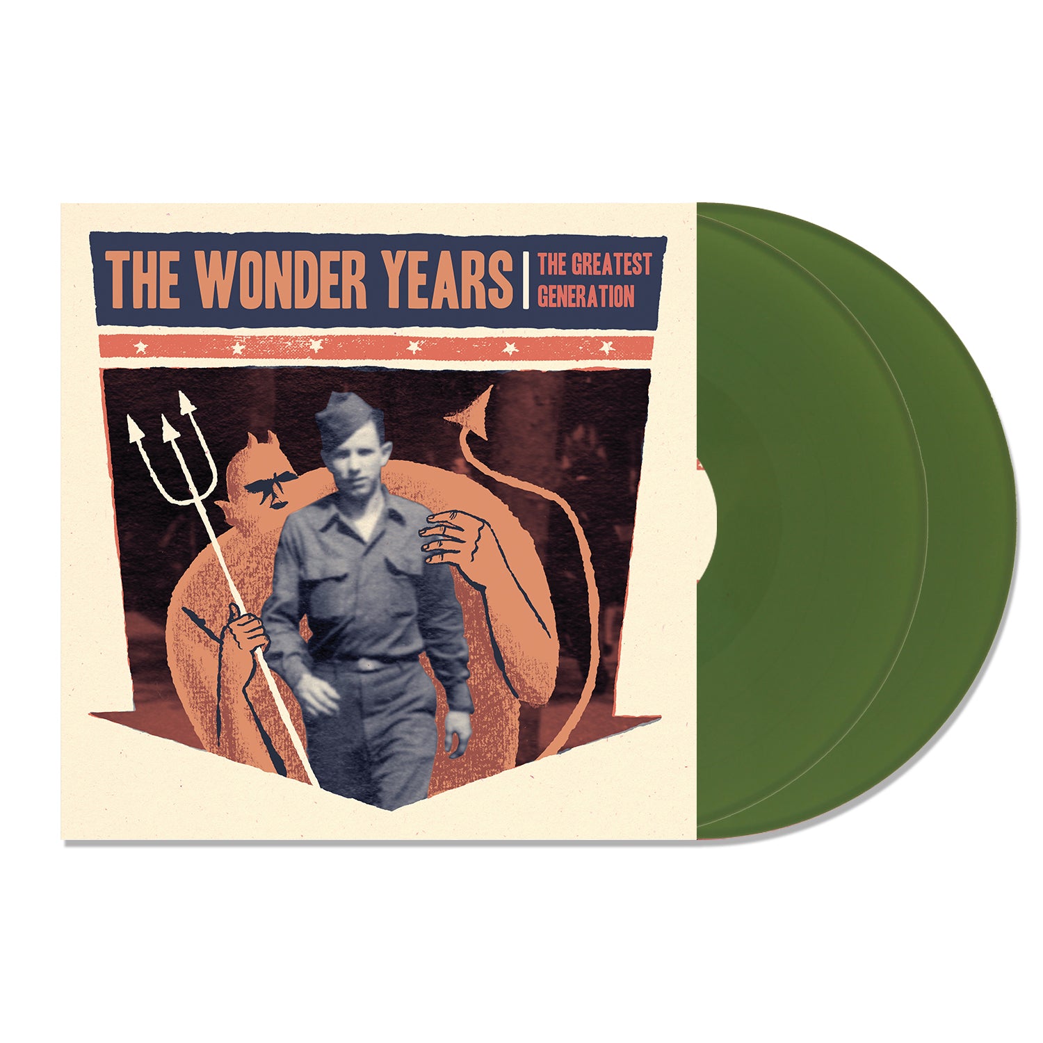 The Wonder Years - The Greatest Generation 2LP (Olive Green Vinyl)