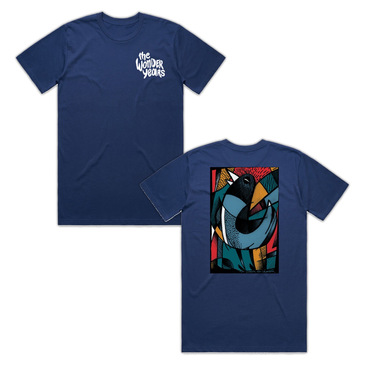 The Wonder Years - Cubist Hank Blue T-Shirt