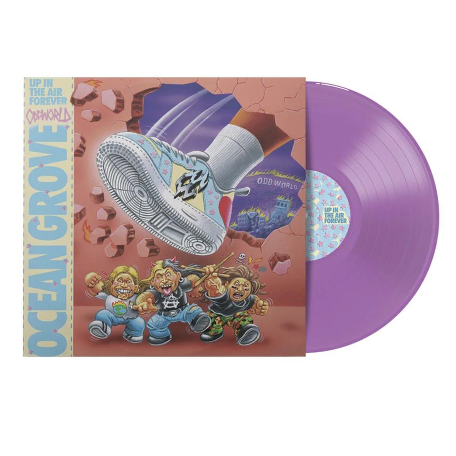Ocean Grove - Up In The Air Forever LP (Solid Purple Vinyl)