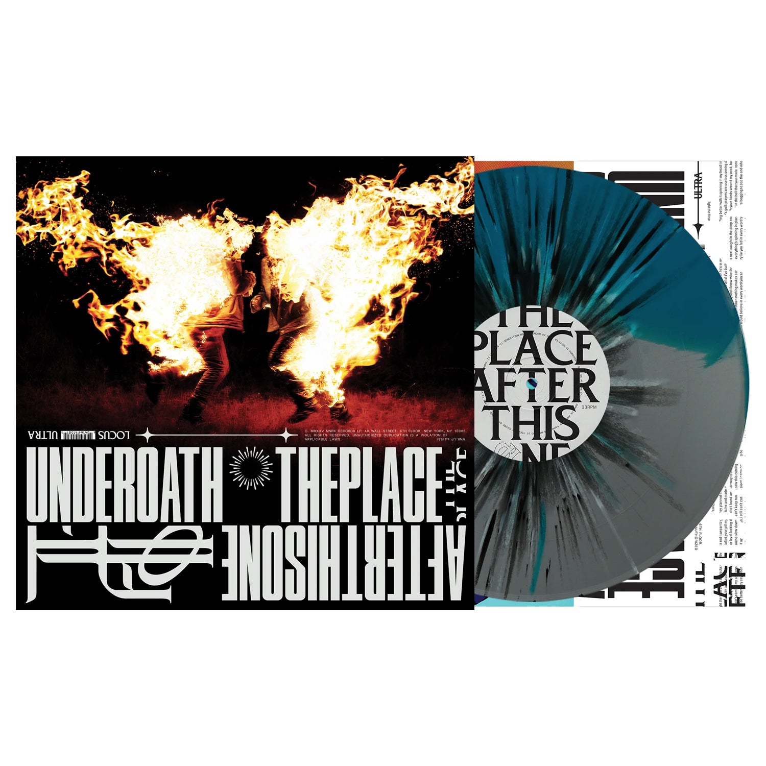 Underoath - The Place After This One LP (Blue/Grey/Multi-Splatter Vinyl)