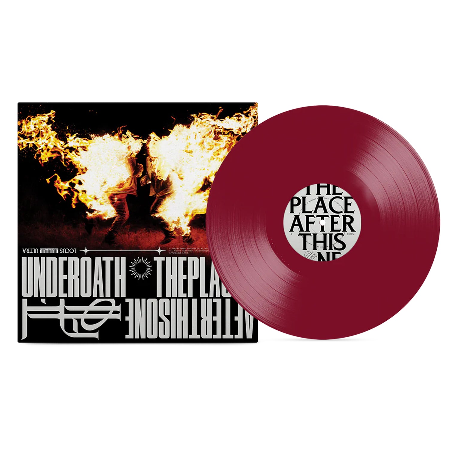 Underoath - The Place After This One LP (Ruby Vinyl)