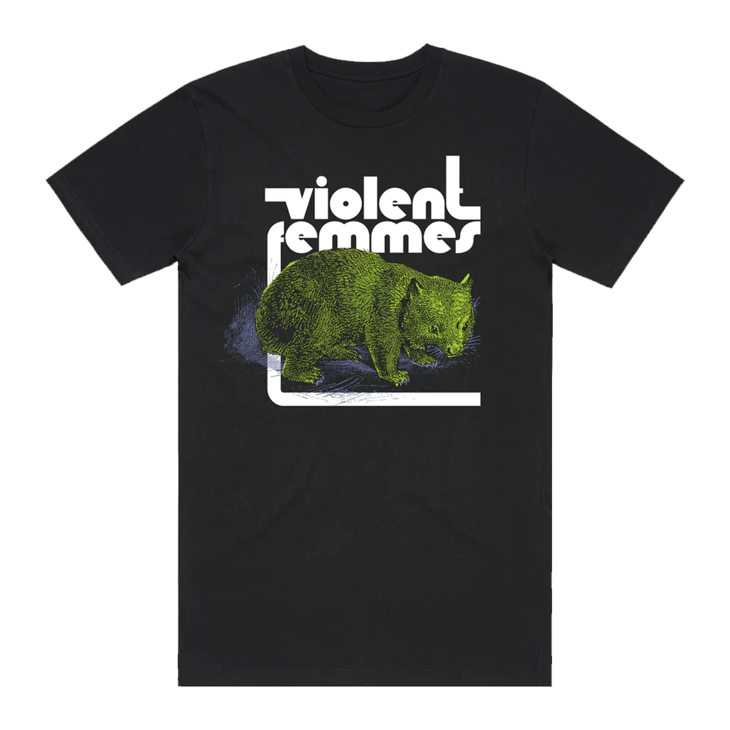 Violent Femmes - Wombat T-Shirt (Black)