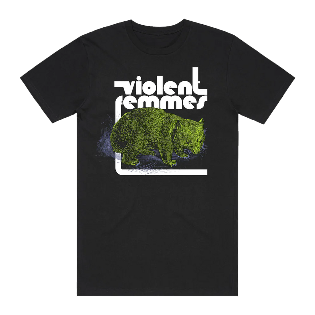 Violent Femmes - Wombat T-Shirt (Black)