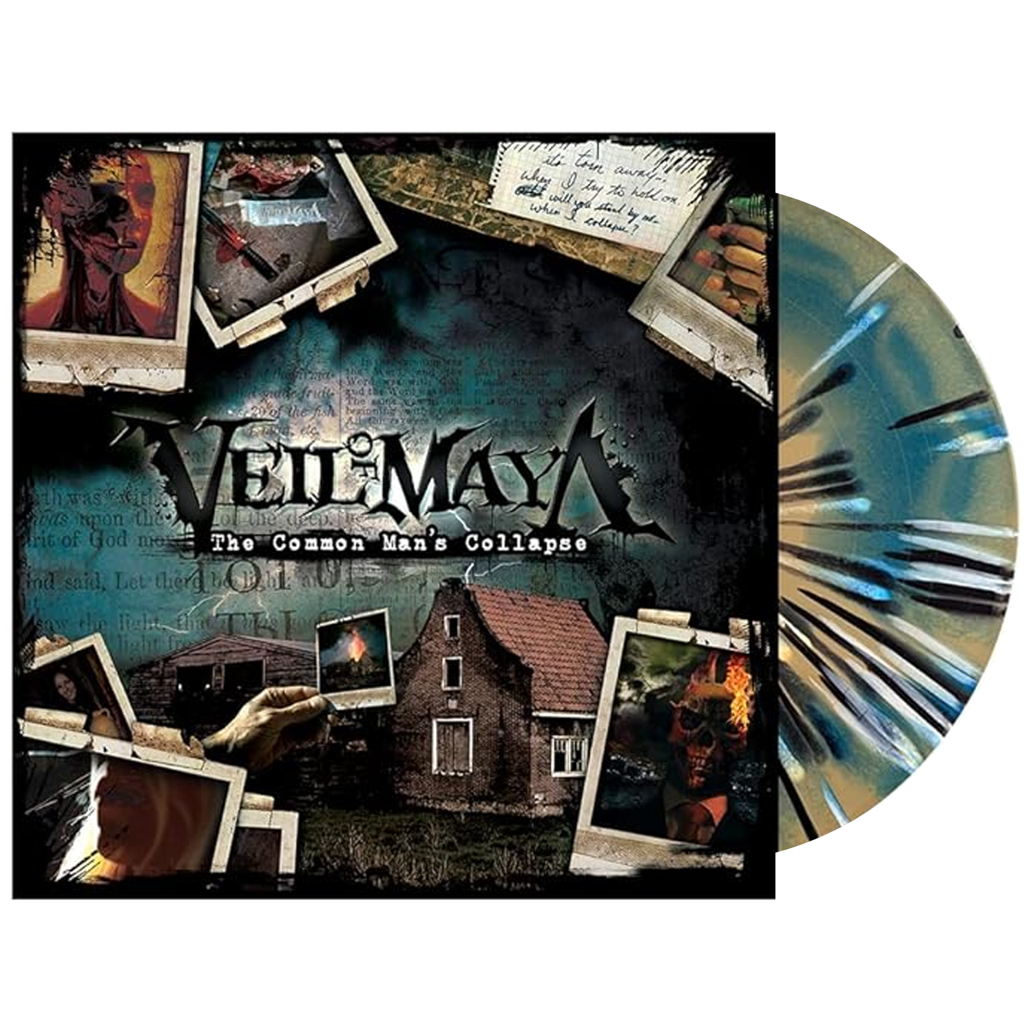 The Common Man's Collapse Vinyl (Bone + Aqua Blue + Brown + Black Splatter)