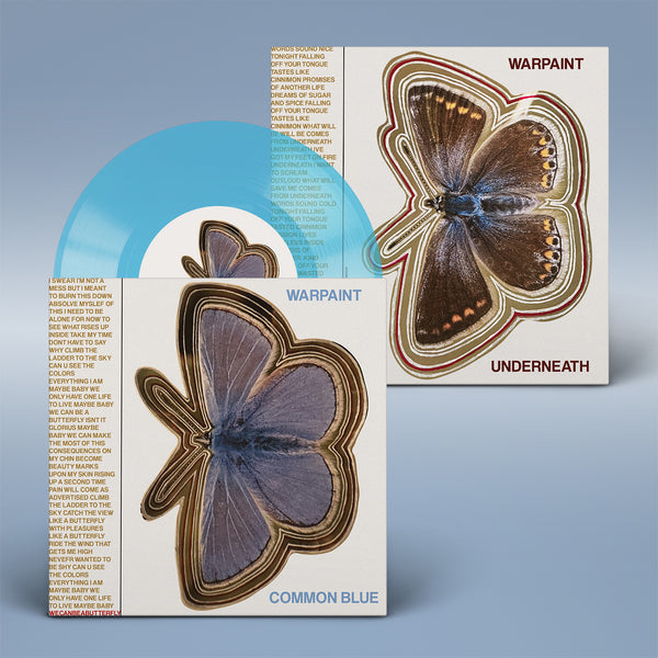 Warpaint - Common Blue / Underneath 7" (Transparent Blue Vinyl)
