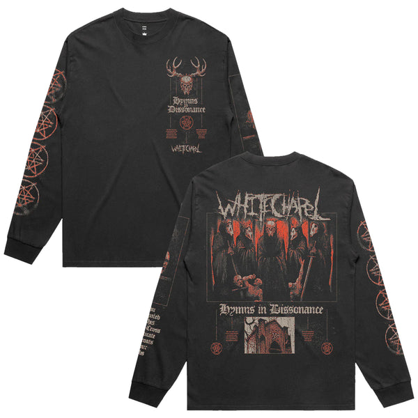 Whitechapel - Inverted Cross Longsleeve (Faded Black)