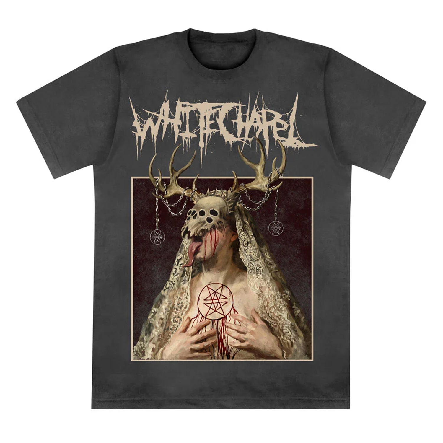 Whitechapel - Silver Tongue T-Shirt (Pepper)