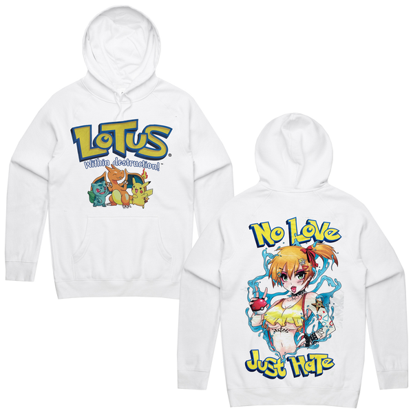 Within Destruction - WD Lotus x Pokemon Hoodie (White)