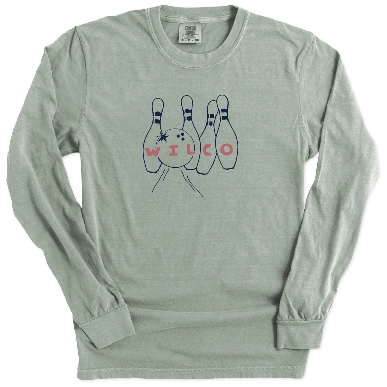 Wilco - Bowling Pins Longsleeve (Light Green)