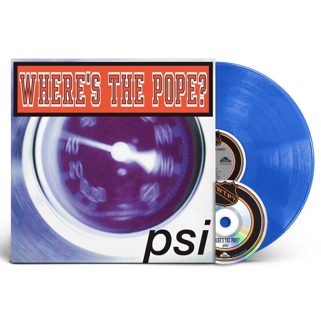 Where's The Pope? - PSI LP/CD (Blue Vinyl)