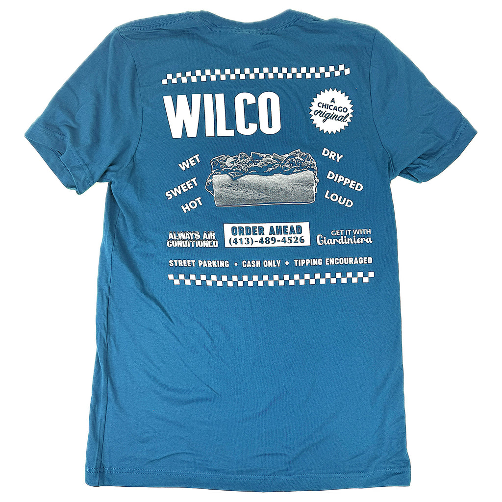 Wilco - The Original Band of Chicagoland T-Shirt (Cool Blue)
