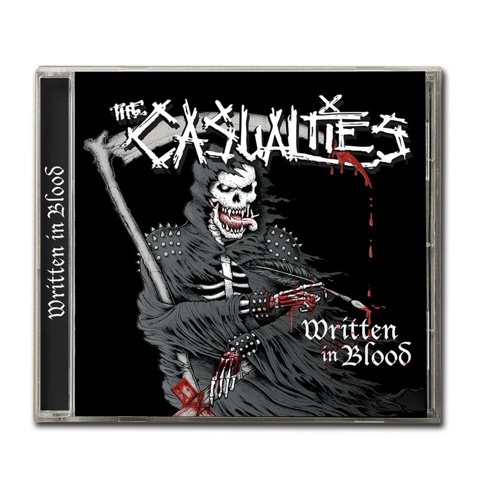 The Casualties - Written In Blood CD