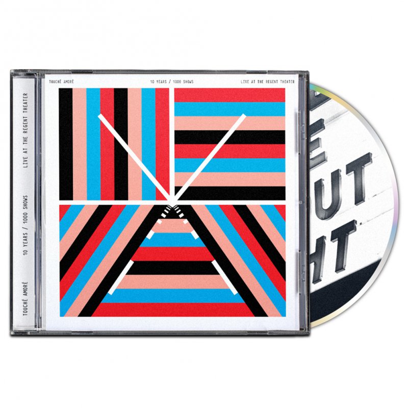 Touche Amore - 10 years / 1000 Shows – Live at the Regent Theater CD