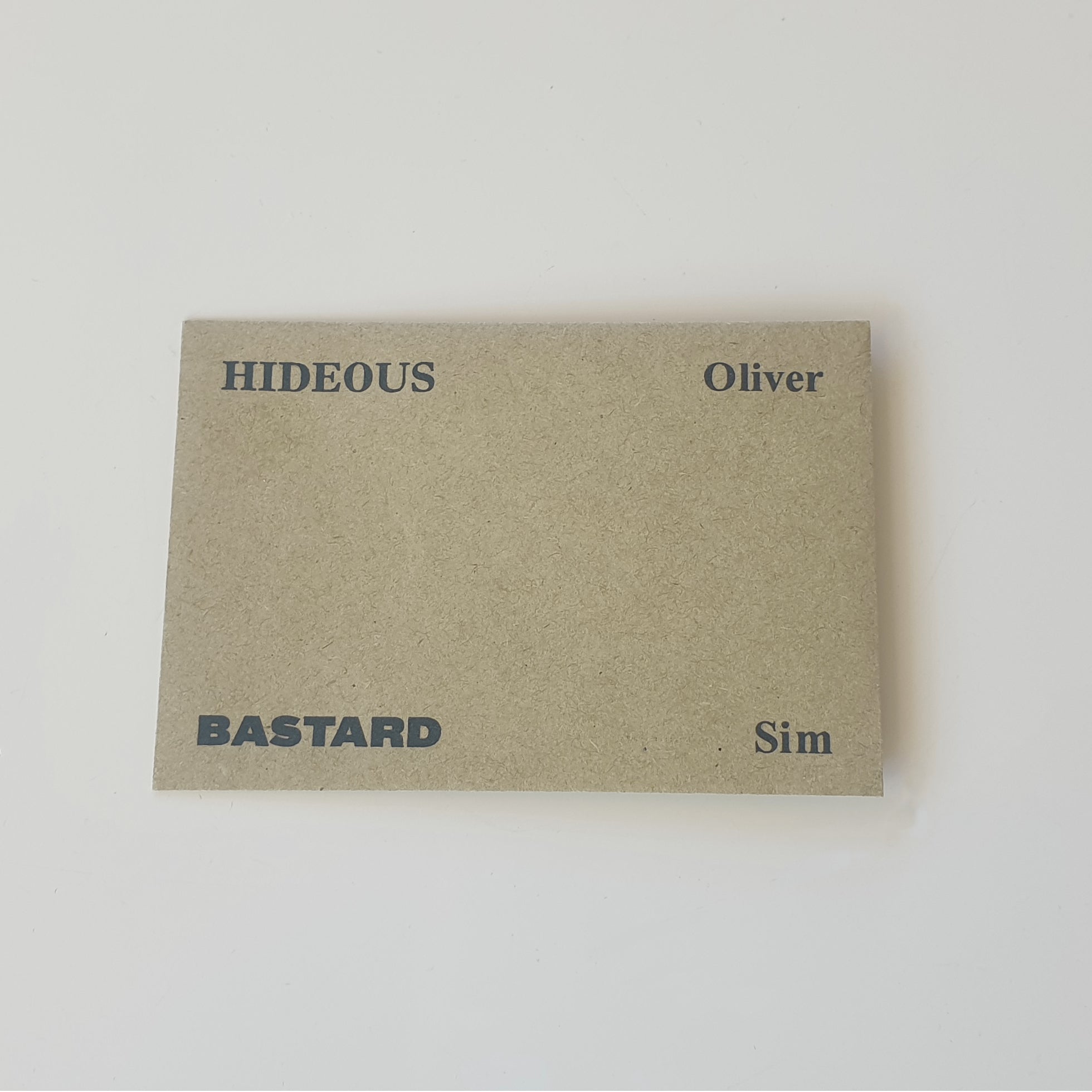 Oliver Sim - Hideous Bastard LP (Red)