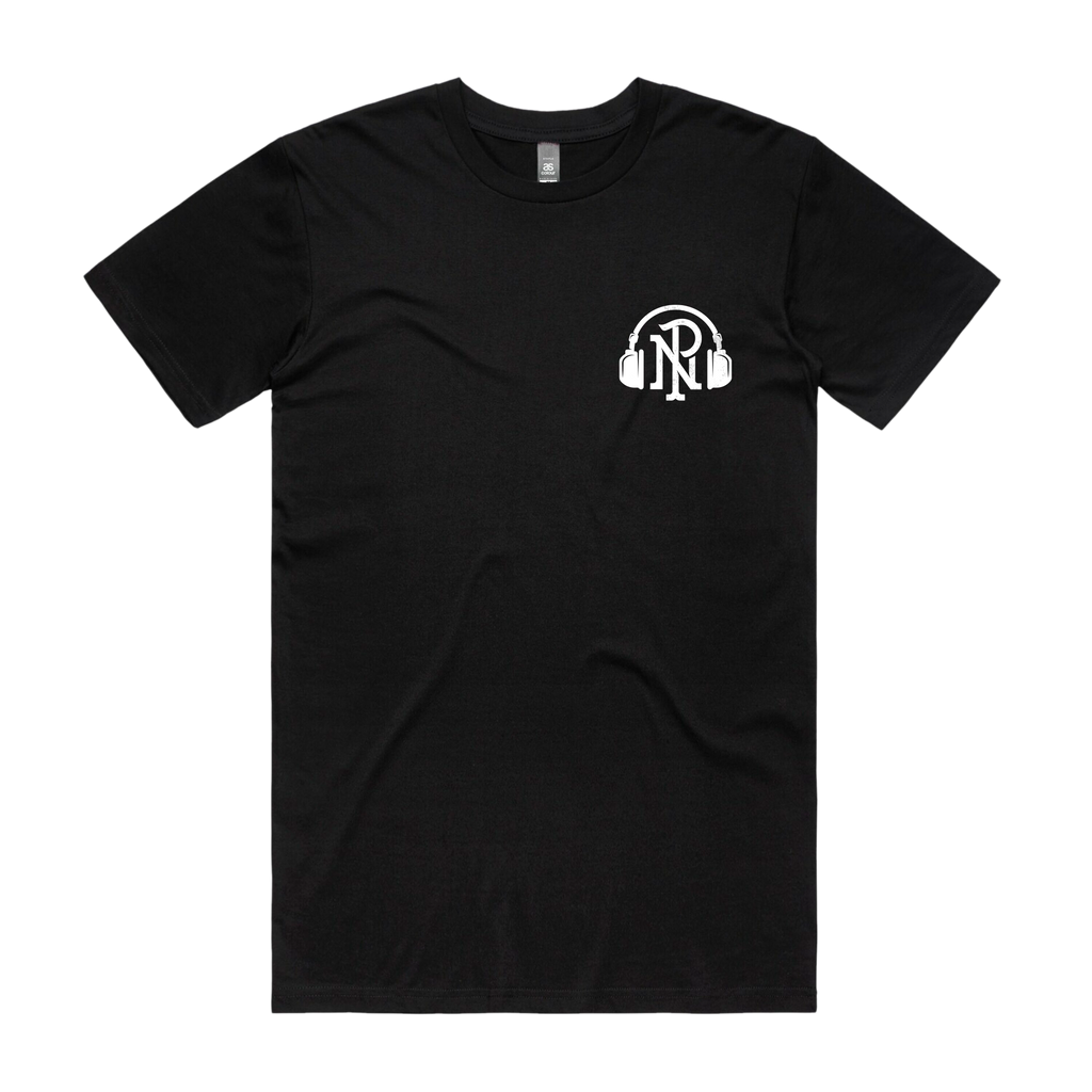 Pure Noise Records - Headphones Logo Tee (Black)