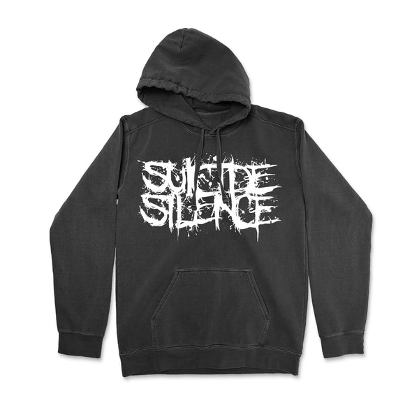Suicide Silence - Logo Pullover (Pigment Dyed Black)