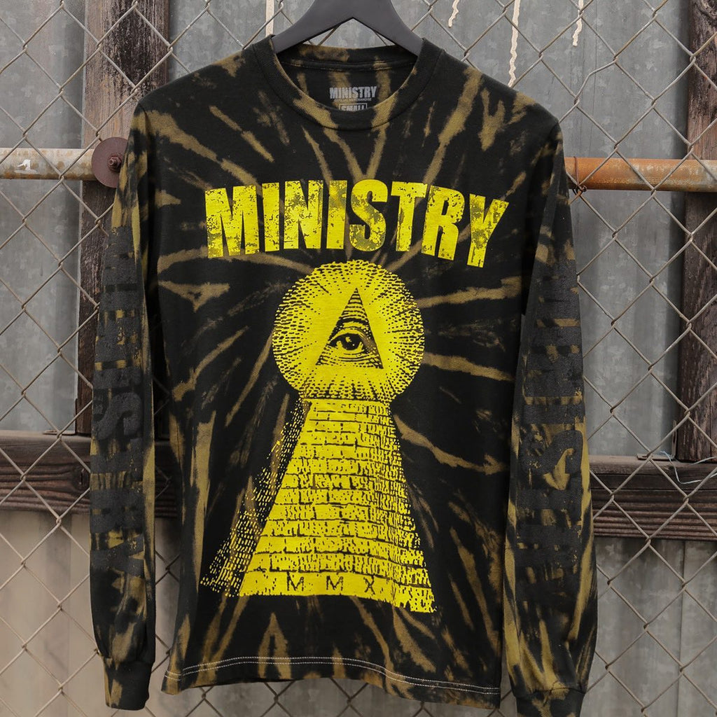 Ministry - Pyramid Longsleeve (Swirl Dye)