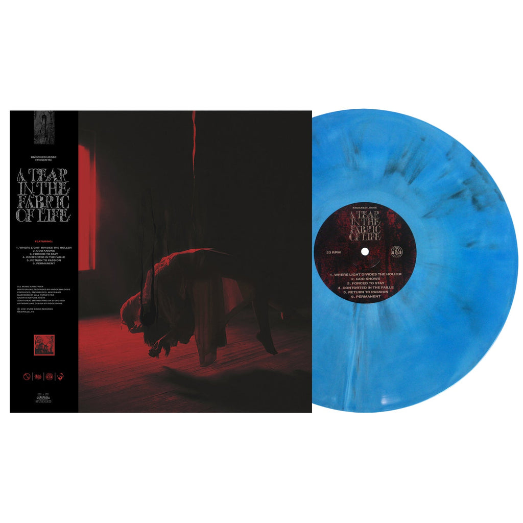 Knocked Loose - A Tear In The Fabric Of Life 12" Vinyl (Blue/Black/White)