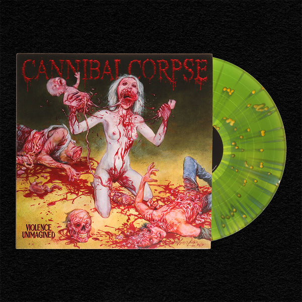 Cannibal Corpse - Violence Unimagined LP (Swamp Green/Mustard Vinyl)