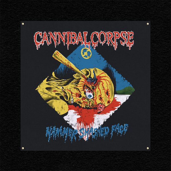 Cannibal Corpse - Hammer Smashed Face Flag