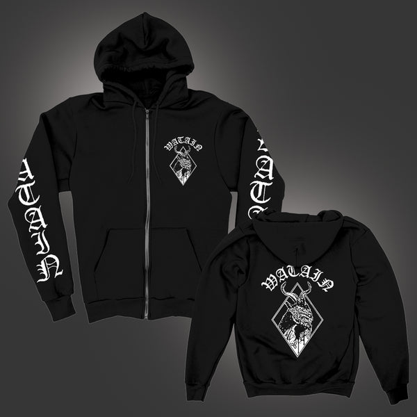 Watain zip hoodie Clearance