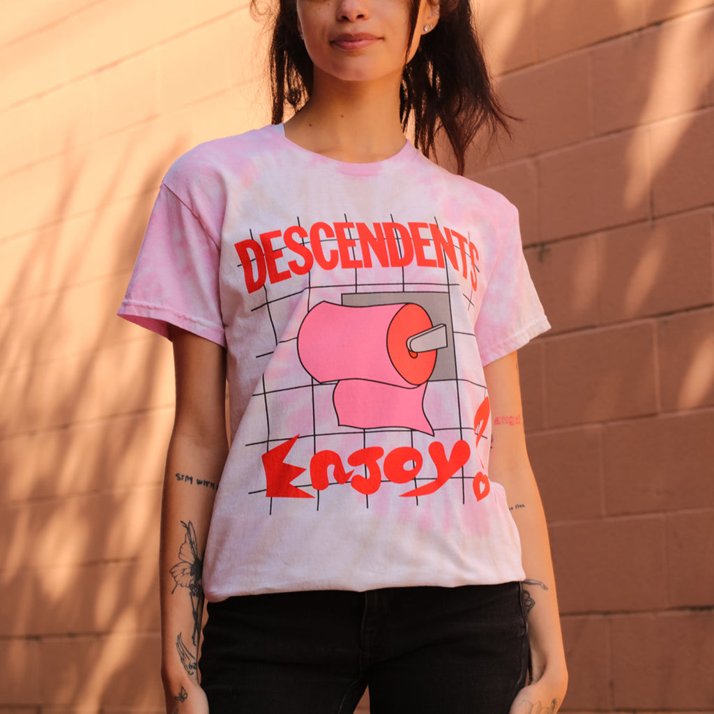 Descendents - Enjoy! Album Tee (Rose Dye)