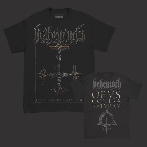 Behemoth Opvs Contra Natvram Cover T-Shirt (Black)