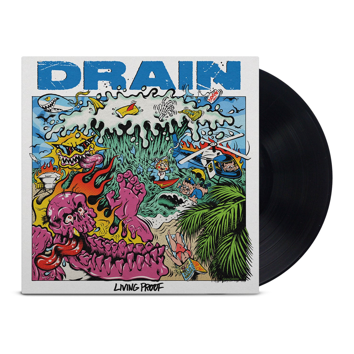 Drain - Living Proof LP (Black Vinyl)