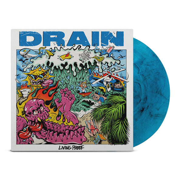 Drain - Living Proof LP (Translucent Blue Vinyl)