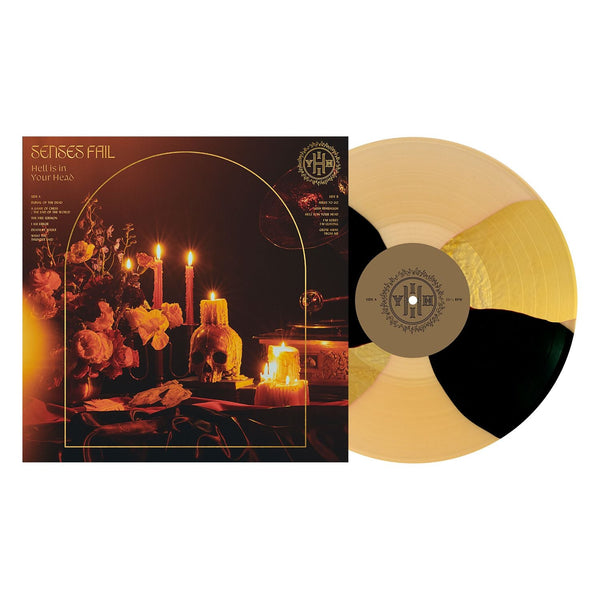 Senses Fail - Hell Is In Your Head 12" Vinyl (Beer With Black & Gold Twist)