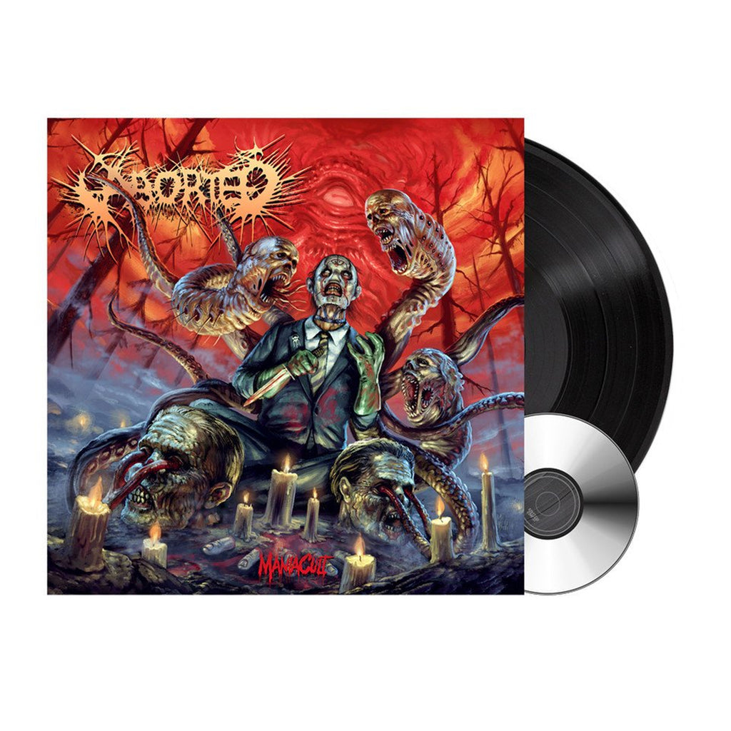 Aborted - Maniacult (Gatefold Black LP + CD & Poster)