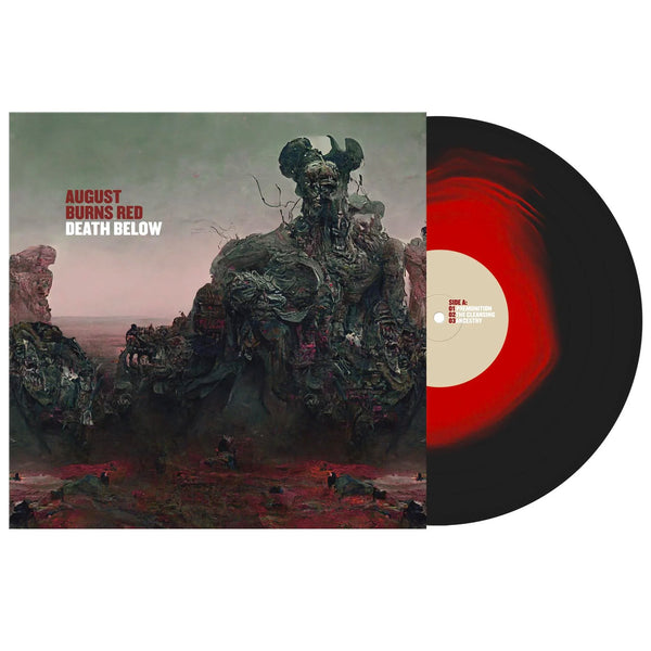 August Burns Red - Death Below 2LP (Red/Black Inkspot Vinyl)