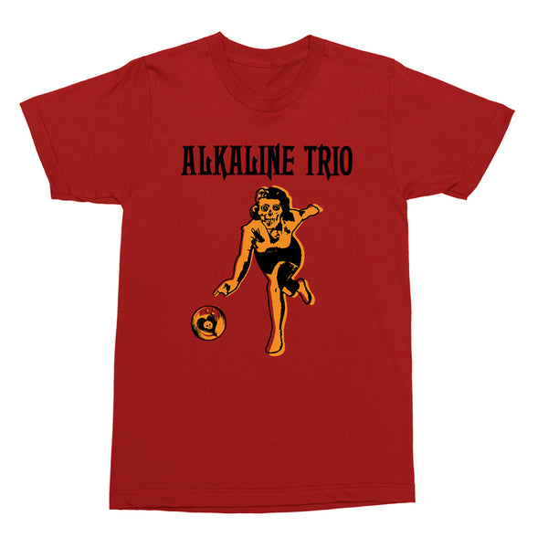Alkaline Trio - Bowler T-Shirt (Red)