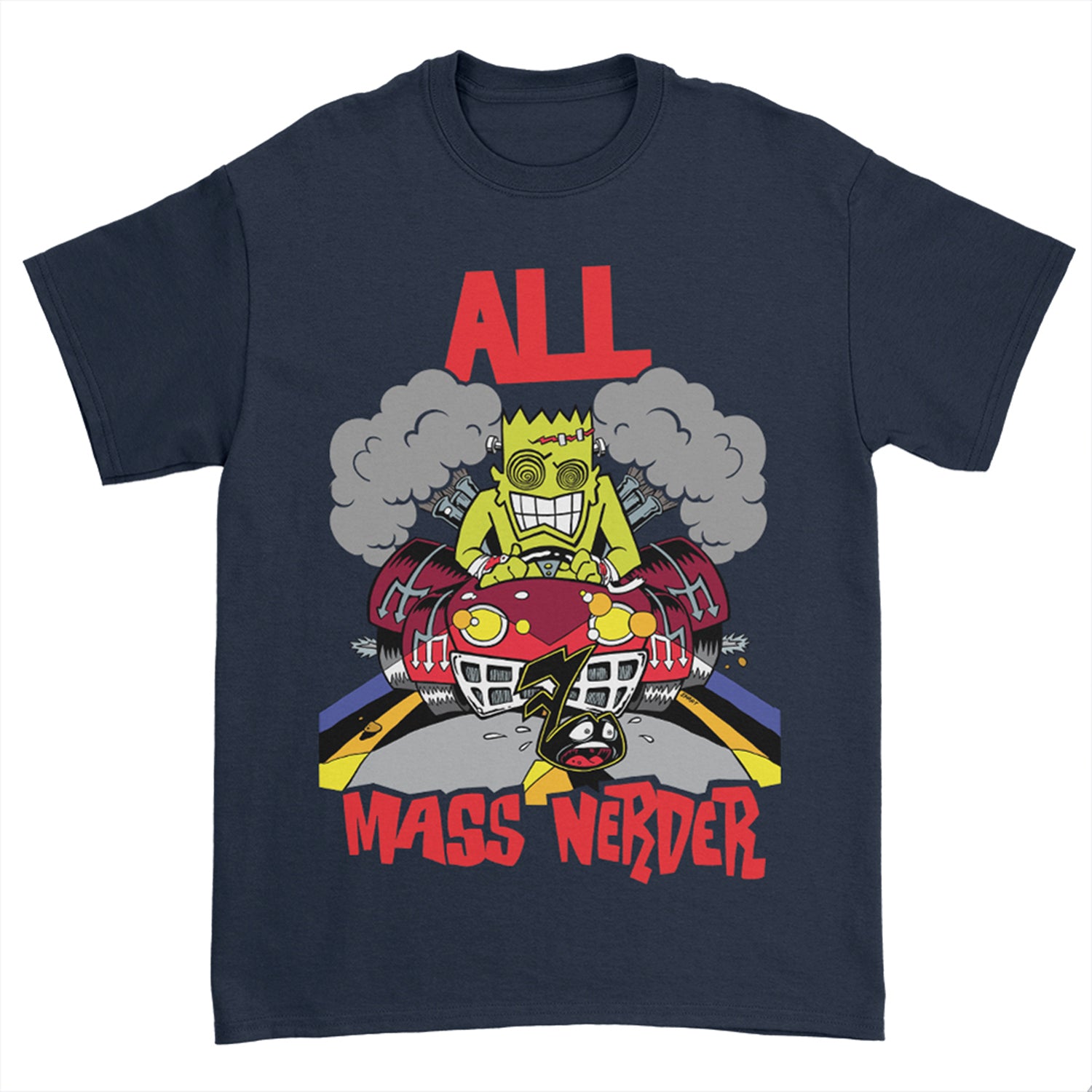 ALL  - Mass Nerder Tee (Navy)